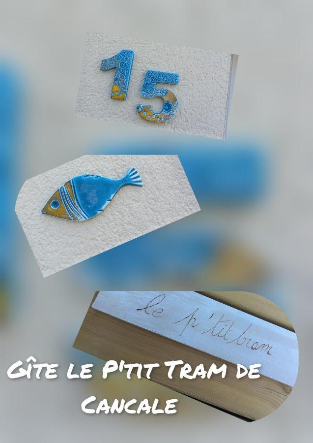 Villa Le P'Tit Tram Cancale Exterior foto